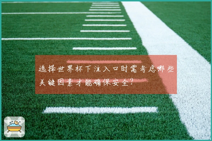 选择世界杯下注入口时需考虑哪些关键因素才能确保安全？